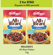 Kelloggs All Bran Flakes-For 2 x 1Kg