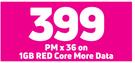 2 x Tecno Camon 17P LTE 4G Smartphone-On 1GB Red Core More Data + On Promo 65