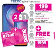 Tecno Spark 5 4G Smartphone-Each
