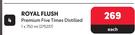 Royal Flush Premium Five Times Distilled-750ml Each
