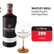 Whitely Neill London Dry Gin With Copa Glass