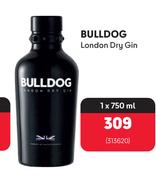 Bulldog London Dry Gin-750ml