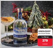 Ginologist Gin Snow Globe-750ml