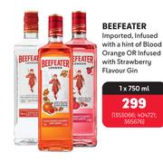 Beefeater Imported, Infused With A Hint Of Blood Orange Or Infused With Strwaberry Flavour Gin-750ml