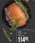 Spar Tender & Tasty Pork Belly Roast-Per Kg