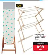Primaries Ironing Board Or Deluxe Clothes Horse-Each