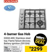 Goldair 4 Burner Gas Hob GSGH-400