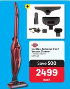 Genesis Cordless Turbovac 5-In- 1 Vacuum Cleaner 404432