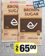 Spar Brown Sugar-For 2 x 2Kg