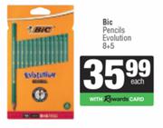 Bic Pencils Evolution 8 + 5
