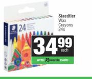 Staedtler Wax Crayons-24s