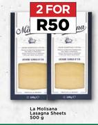 La Molisana Lasagna Sheets-For 2 x 500g