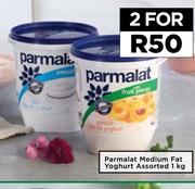 Parmalat Medium Fat Yoghurt Assorted-For 2 x 1kg