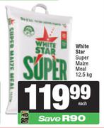 White Star Super Maize Meal-12.5Kg