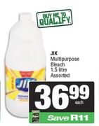 Jik Multipurpose Bleach Assorted-1.5L