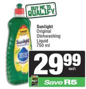 Sunlight Original Dishwashing Liquid-750ml