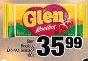 Glen Rooibos Tagless Teabags-80s