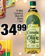 B-Well Canola & Olive Oil Blend-1Ltr