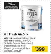 Fired Earth Fresh Air Silk-4Ltr