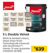 Plascon Double Velvet-5Ltr