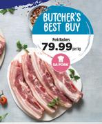 Pork Rashers-Per kg