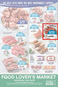 Food Lovers Market Eastern Cape : Great Value, Great Service, Great Deals! (1 March - 7 March 2021), page 8