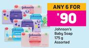 Johnson's Baby Soap 175g Assorted- For Any 6