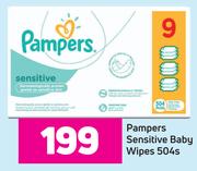 Pampers Sensitive Baby Wipes- 504s