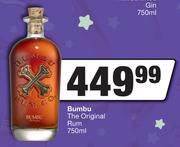Bumbu The Original Rum-750ml