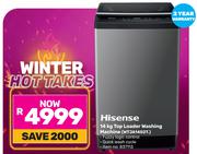 Hisense 14Kg Top Loader Washing Machine WTJA1402T