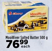 Mooi River Salted Butter-500g Each
