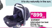 Safeway Orbit Infant car Seat Group 0+-Each
