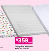 Little One Camp Cot Mattress-Each