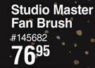 Cala Brushes Studio Master Fan Brush