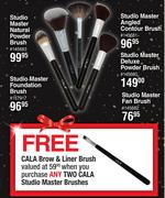 Cala Brushes Studio Master Natural Powder Brush