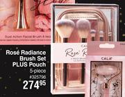 Cala Rose Radiance Brush Set Plus Pouch 5 Piece
