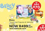 Bluey Assorted Figures & Vehicles PT71184-Each