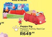 Peppa Big Peppa's Family Red Car HB-F2184