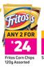 Fritos Corn Chips Assorted-For 2 x 120g