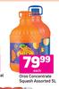 Oros Concentrate Squash Assorted-5L Each