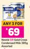 Nestle Or Gold Cross Condensed Milk-For 3 x 385g