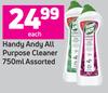 Handy Andy All Purpose Cleaner Assorted-750ml Each