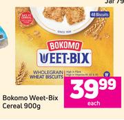 Bokomo Weet Bix Cereal-900g Each