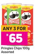 Pringles Chips Assorted-3 x 100g