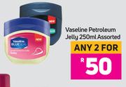 Vaseline Petroleum Jelly Assorted-For 2 x 250ml