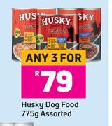 Husky Dog Food Assorted-For 3 x 775g