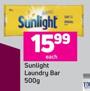 Sunlight Laundry Bar-500g Each