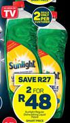 Sunlight Regular Dishwashing Liquid-For 2 x 750mlsunlight