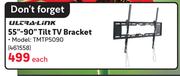 Ultra Link 55"-90" Tilt TV Bracket TMTP5090