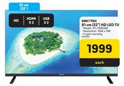 Sinotec 81cm (32") HD LED TV STL-32WG6A